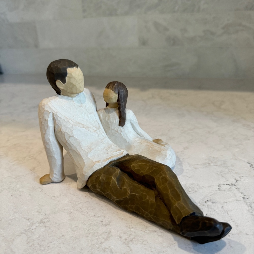 Willow Tree Father and Daughter Figurine